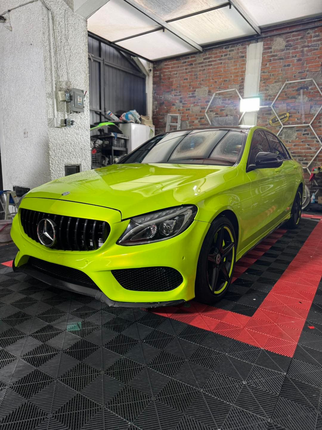 Custom vinyl car wrap installed by RMC Tints