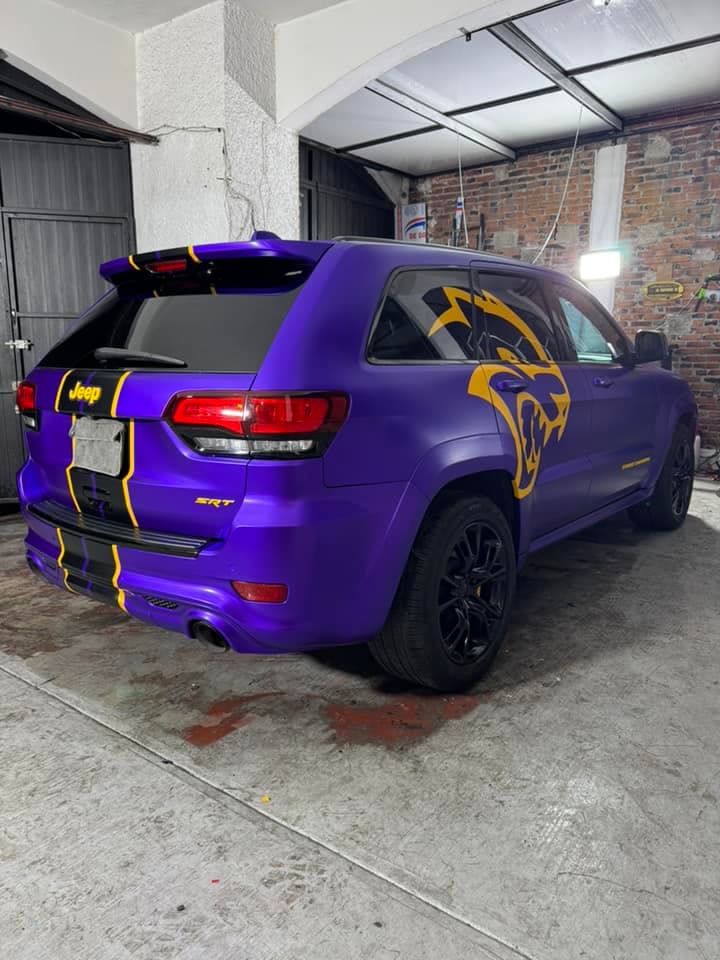 Custom vinyl wrap installed by RMC Tints